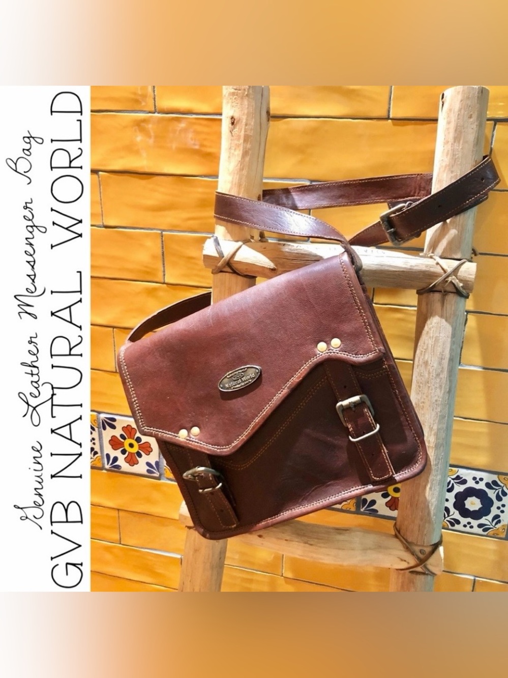 GVB Natural World Messenger Bag